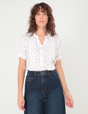 blusa de mezclilla mujer