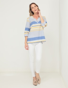 Blusa Weekend manga 3/4 para mujer