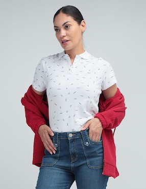 Playera Tipo Polo Weekend Para Mujer