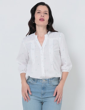 Blusa Weekend Manga 3/4 Para Mujer