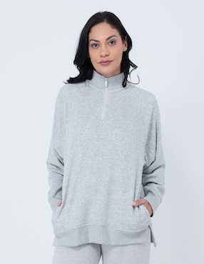 Sudadera Con Bolsillos Weekend Para Mujer