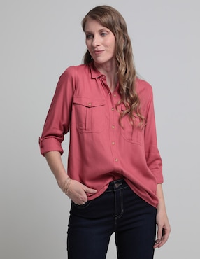 Blusa Weekend Manga Larga Para Mujer