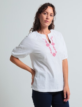 Blusa Weekend Manga 3/4 Para Mujer