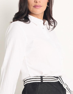Blusa Weekend manga larga para mujer