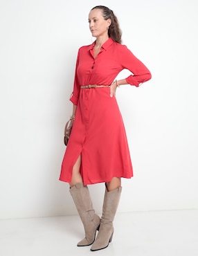 Vestido Midi Casual Weekend Para Mujer