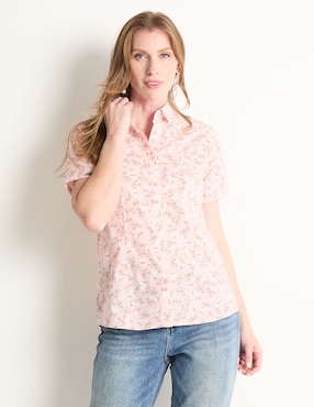 Blusa Weekend manga corta para mujer