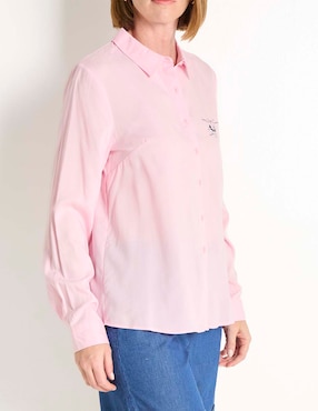 Blusa manga larga para mujer