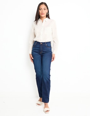 Blusa manga larga para mujer
