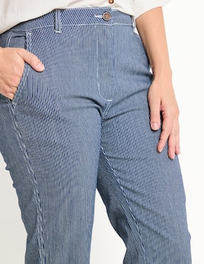 Pantalón chino slim para mujer