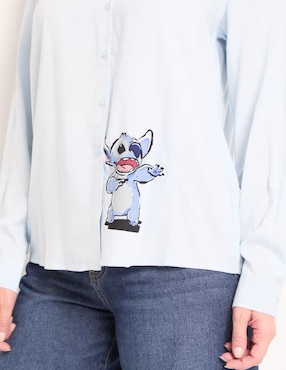 Blusa manga larga para mujer
