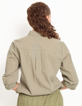 Blusa manga larga para mujer