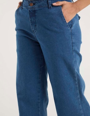 Jeans amplio cintura media Weekend para mujer