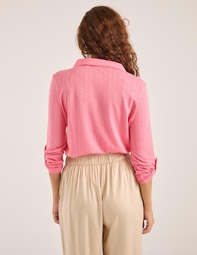 Blusa manga larga para mujer
