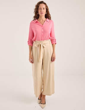 Blusa manga larga para mujer