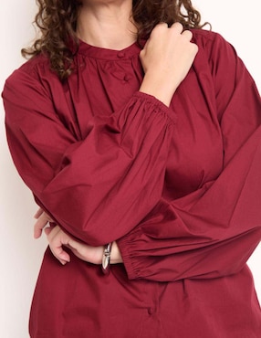 Blusa manga larga para mujer