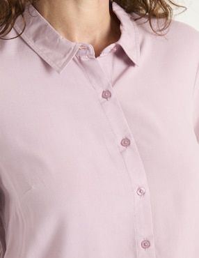 Blusa manga larga para mujer