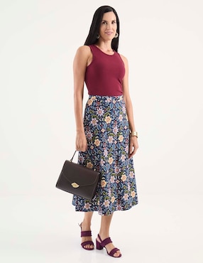 Falda midi Weekend a la cintura