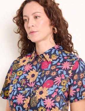 Blusa manga 3/4 para mujer