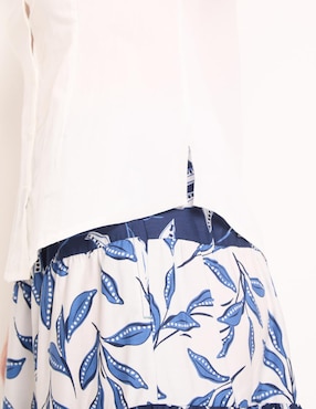 Blusa manga larga para mujer