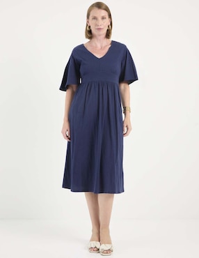 Vestido midi casual Weekend para mujer