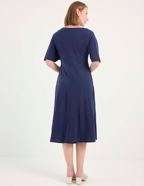 Vestido midi casual Weekend para mujer