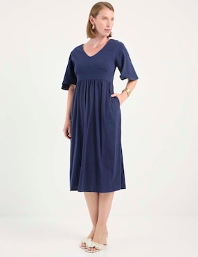 Vestido midi casual Weekend para mujer