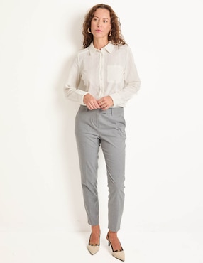 Blusa manga larga para mujer