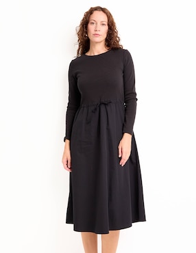 Vestido midi casual Weekend para mujer