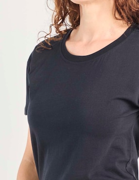 Playera manga corta Weekend cuello redondo para mujer