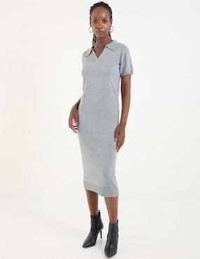 Vestido midi casual Weekend para mujer