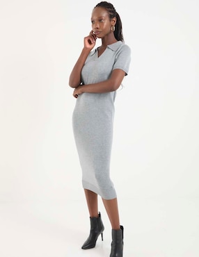 Vestido midi casual Weekend para mujer
