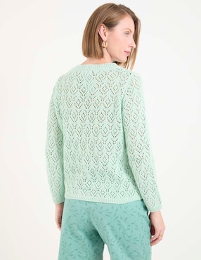 Suéter Weekend cuello redondo para mujer
