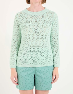 Suéter Weekend cuello redondo para mujer