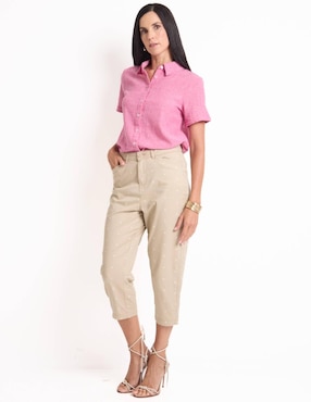 Pantalón capri Weekend straigh para mujer