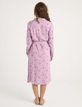Vestido midi casual Disney Dtr Stitch para mujer