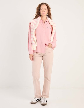 Blusa manga larga para mujer