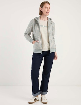 Sudadera con capucha y bolsa Disney Dtr para mujer