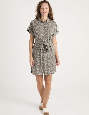 Vestido 3/4 casual Disney Dtr Stitch para mujer