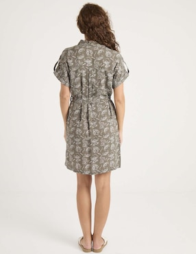 Vestido 3/4 casual Disney Dtr Stitch para mujer