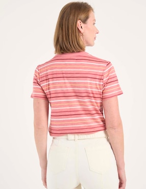 Playera manga corta Weekend cuello redondo para mujer