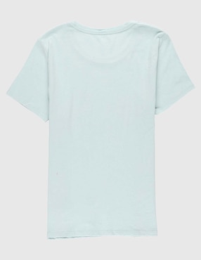 Playera manga corta Weekend cuello redondo para mujer