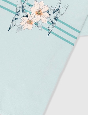 Playera manga corta Weekend cuello redondo para mujer