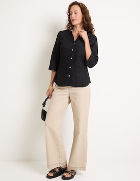 Jeans relaxed wide leg Weekend para mujer