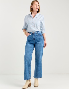 Jeans wide leg Weekend para mujer
