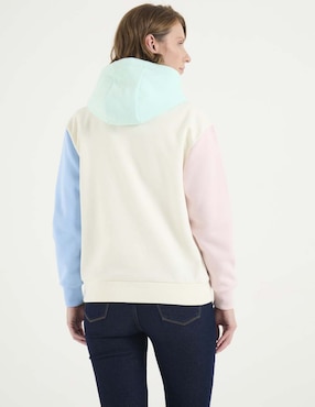 Sudadera con capucha y bolsa Weekend para mujer