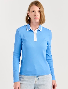Playera tipo polo Weekend para mujer