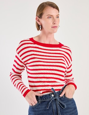 Suéter Weekend cuello redondo para mujer