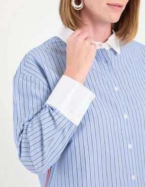 Blusa manga larga para mujer