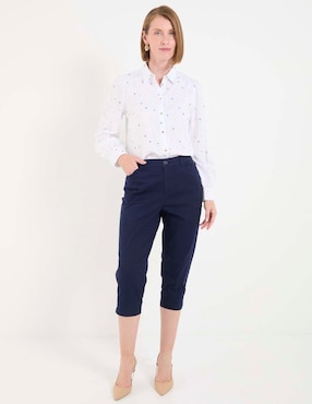 Blusa manga larga para mujer