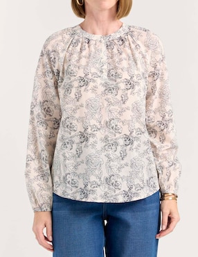 Blusa Weekend manga larga para mujer